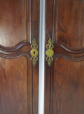 Pair Antique French Oak Doors
