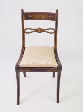 Painted Regency Chair