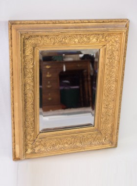 Small Victorian Gilt Mirror