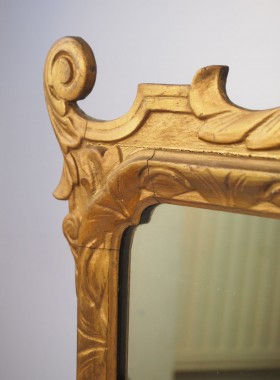 Large Antique Chippendale Mirror