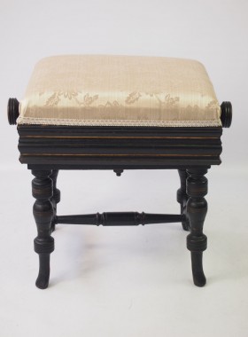 Aesthetic Movement Rise and Fall Piano Stool