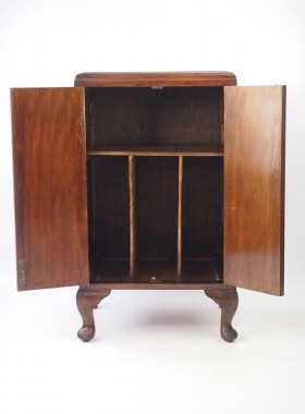 Vintage Art Deco Music Cabinet