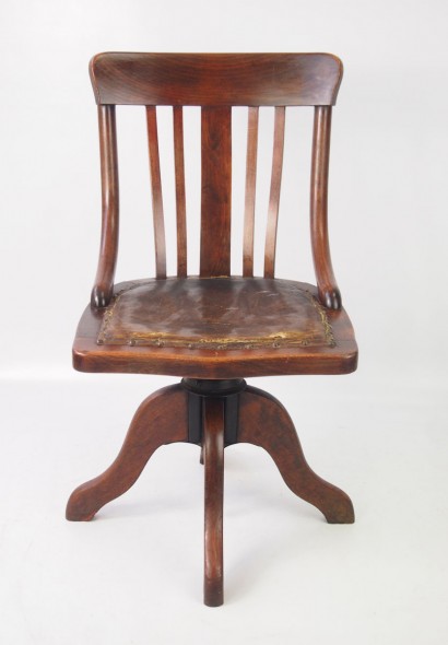 Small Edwardian Swivel Chair