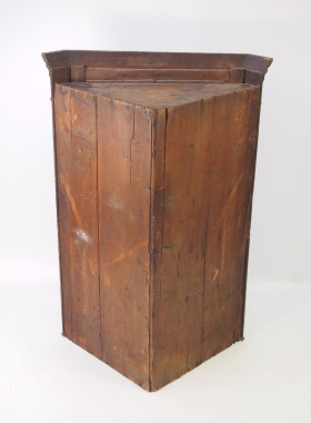 Georgian Oak Corner Cabinet