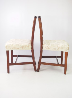 Pair Georgian Mahogany Chairs