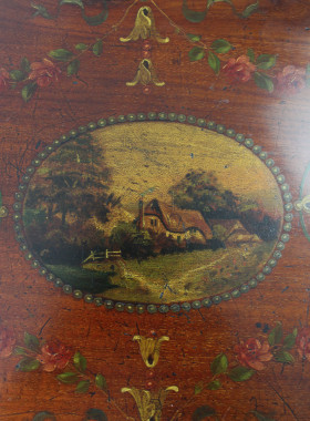 Edwardian Painted Mahogany Table