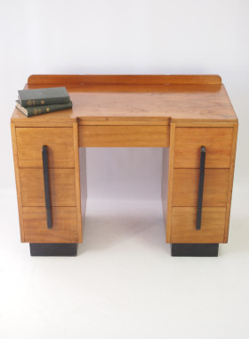 Art Deco Mahogany Desk