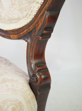 Victorian Walnut Armchair