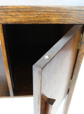Art Deco Oak Cabinet
