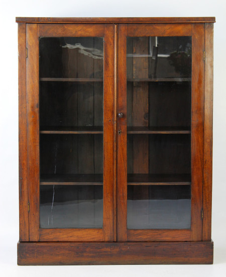 Victorian Walnut Bookcase