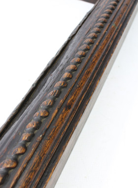 Small Edwardian Oak Fender