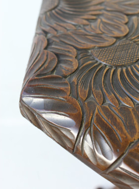Liberty and Co Japanese Carved Table