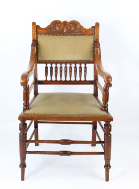 Pair Arts and Crafts Armchairs