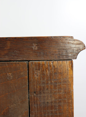 Vintage French Oak Chest Drawers