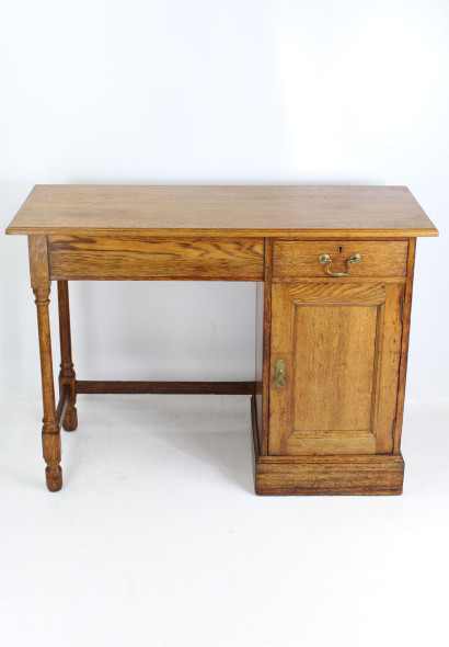 Edwardian Oak Desk