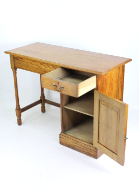 Edwardian Oak Desk