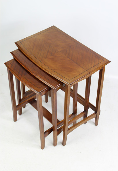Edwardian Mahogany Nest of Tables