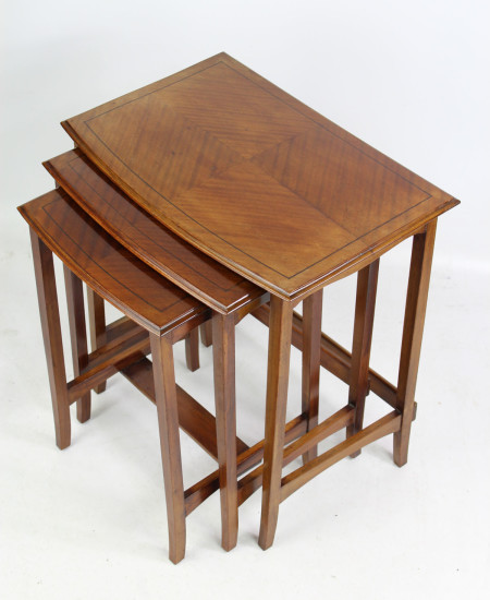 Edwardian Mahogany Nest of Tables