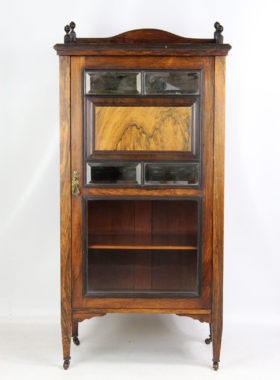 Victorian Rosewood Music Cabinet
