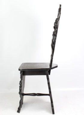 Antique Sgabello Hall Chair
