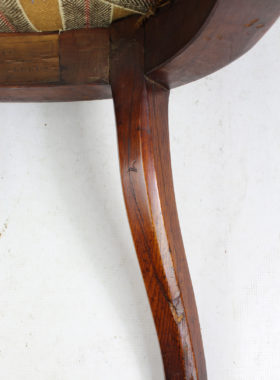 Victorian Oak Desk Chair F Danby Leeds
