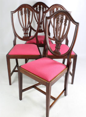 Harlequin Set 8 Edwardian Dining Chairs