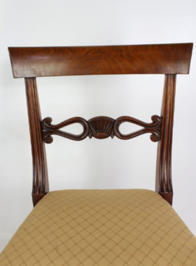 Set 3 Victorian Mahogany Chairs