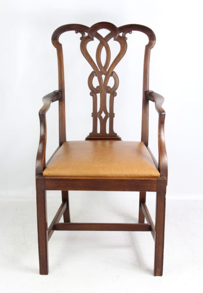 Edwardian Mahogany Desk Chair