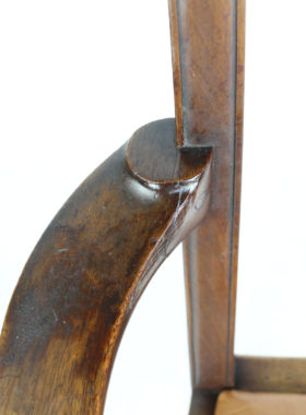 Edwardian Mahogany Desk Chair