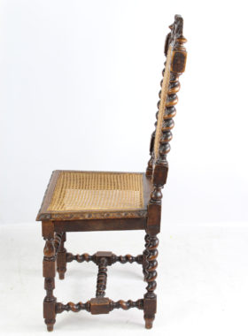 Set 5 Victorian Gothic Revival Chairs
