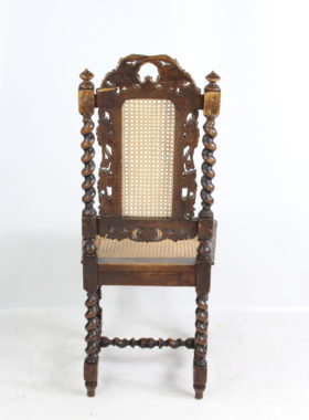 Set 5 Victorian Gothic Revival Chairs