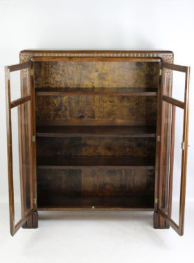 Art Deco Oak Bookcase