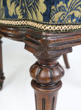 Victorian Oak Chair John Taylor and Sons