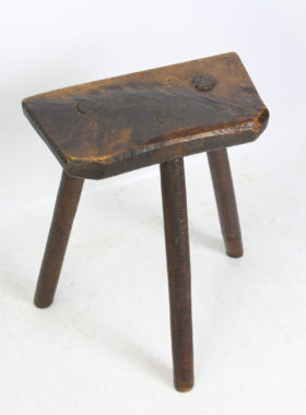 Antique Sheffield Cutlers Stool
