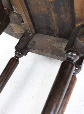 Small Edwardian Oak Gate Leg Table