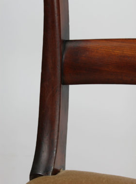 Pair Victorian Mahogany Chairs