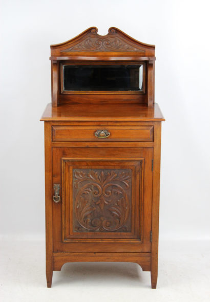 Victorian Walnut Music Cabinet