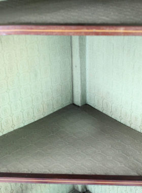 Edwardian Corner Cabinet