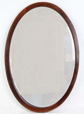 Edwardian Oval Mirror