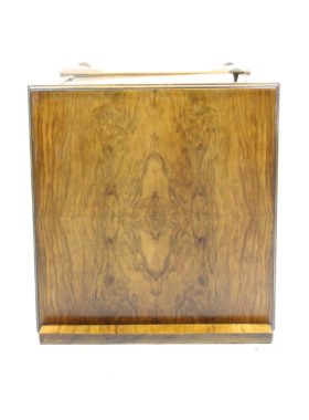 Art Deco Walnut Bedside Cabinet