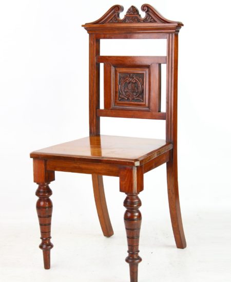 Late Victorian Hall Chair