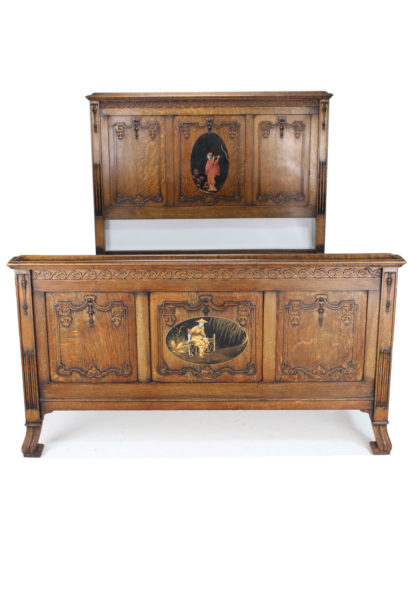 Edwardian Chinoiserie Double Bed
