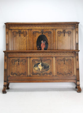 Edwardian Chinoiserie Double Bed