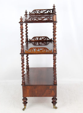 Victorian Rosewood Whatnot