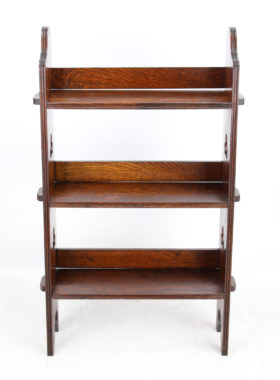 Liberty And Co Oak Open Bookcase