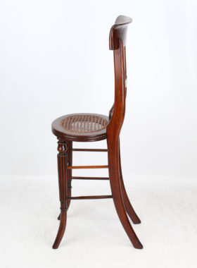Regency Mahogany Deportment Chair