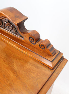 Victorian Walnut Bedside Cabinet