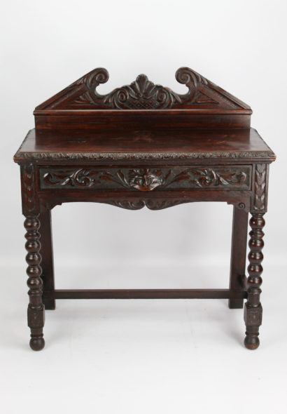 Victorian Gothic Oak Table