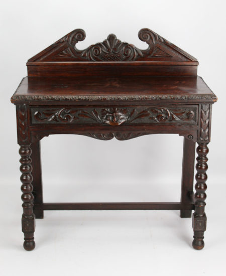 Victorian Gothic Oak Table