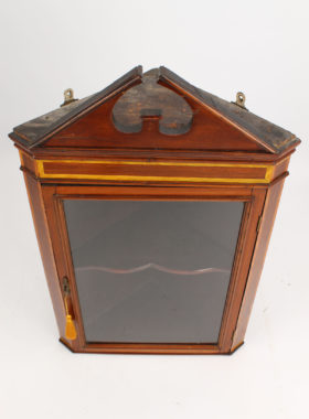 Small Victorian Mahogany Corner Cabinet